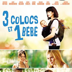 Photo 3 colocs et 1 bébé