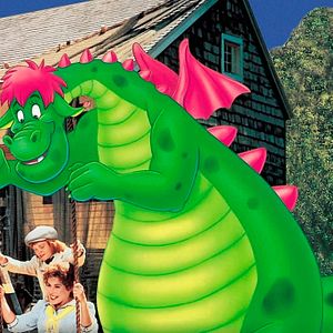 Photo Peter et Elliott le dragon