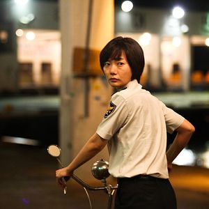 Photo A girl at my door