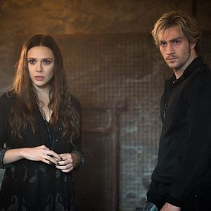 Avengers : L'ère d'Ultron : Photo Aaron Taylor-Johnson, Elizabeth Olsen