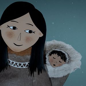 Photo Neige et les arbres magiques