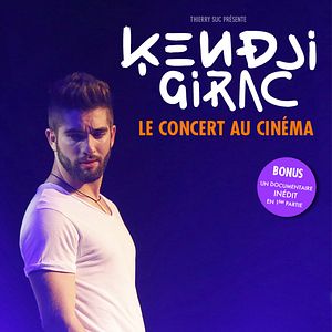 Photo Kendji Girac au Cinéma (Pathé Live)