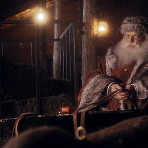 Photo Père Noël, la magie de la poussière d'étoiles