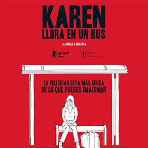 Photo Karen llora en un bus