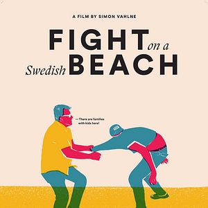 Photo Fight on a swedish beach