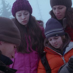 Photo Une famille sous l’avalanche