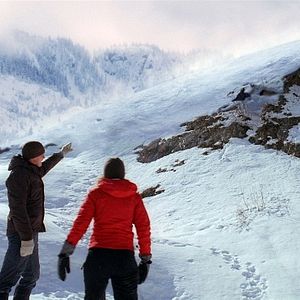 Photo Une famille sous l’avalanche