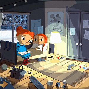 Photo Myrtille et la lettre au Père Noël