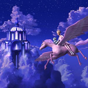 Photo Barbie et le cheval magique