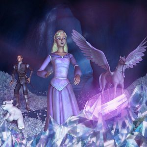Photo Barbie et le cheval magique