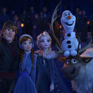 Photo Joyeuses fêtes avec Olaf