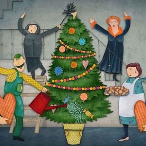 Photo Mimi & Lisa, les lumières de Noël