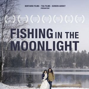 Photo Fishing in the Moonlight