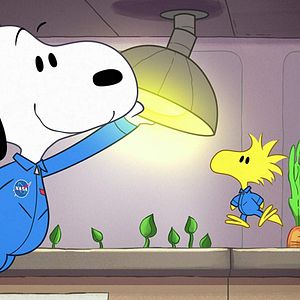 Photo Snoopy dans l'espace