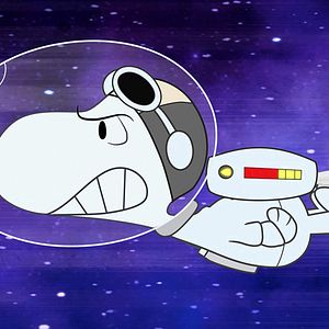 Photo Snoopy dans l'espace