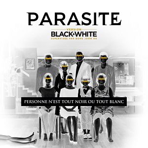 Photo Parasite - Version noir et blanc