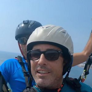 Photo Père et fils au bout du monde