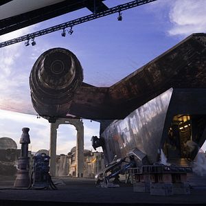 Photo Disney Les Making-of : The Mandalorian