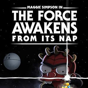 Photo Maggie Simpson : le réveil de la force après la sieste