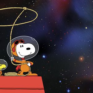 Photo Snoopy dans l'espace