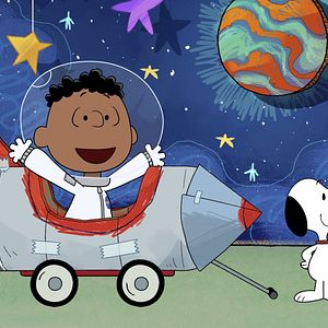 Photo Snoopy dans l'espace