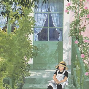 Photo Linnea dans le jardin de Monet