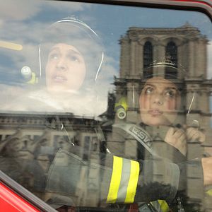 Photo Notre-Dame brûle