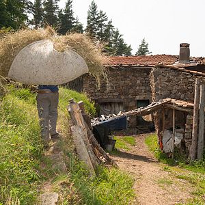 Photo Ardéchois paysans montagnards