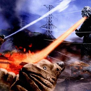 Photo Mothra contre Godzilla