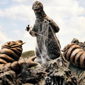 Photo Mothra contre Godzilla
