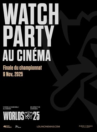 poster du film League Of Legends Worlds25 - Finals In Cinema