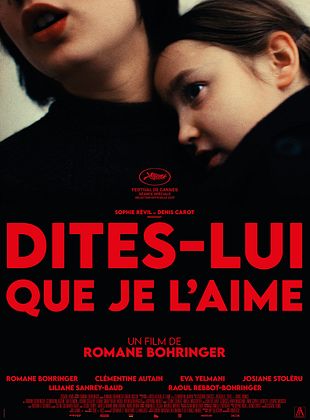 poster du film Dites-lui que je l’aime