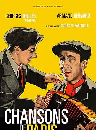 poster du film Chansons de Paris
