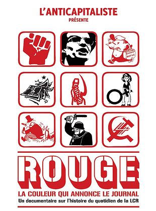 poster du film Rouge, la couleur qui annonce le journal