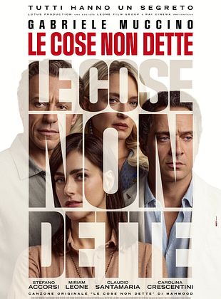 poster du film Things We Don’t Say