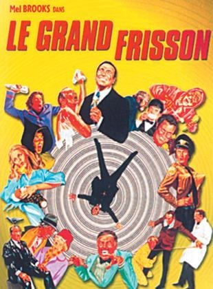 LE GRAND FRISSON de MEL BROOKS 1977 120 x 160 cm Affiche Cinéma 