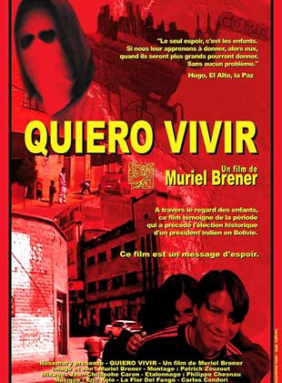 Bande-annonce Quiero vivir