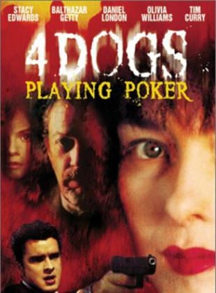Four Dogs Playing Poker