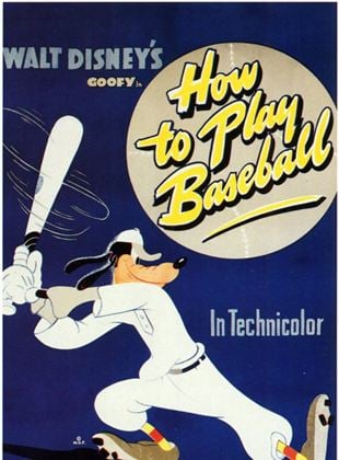 Dingo joue au baseball