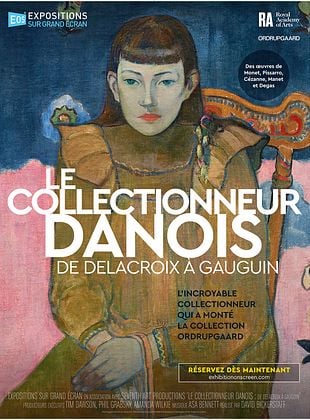 poster du film Le collectionneur danois : de Delacroix à Gauguin