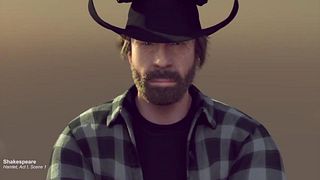 image de Chuck Norris plus fort que Jean-Claude Van Damme