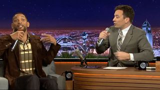image de Will Smith reprend le micro pour Jimmy Fallon