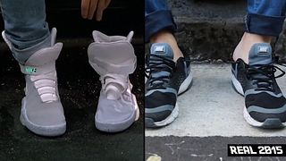 image de 21 octobre 2015 : Retour vers le Futur comparé à aujourd'hui