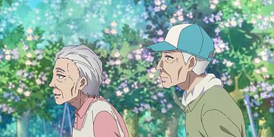 poster de la série Papy et mamie au tournoi sportif