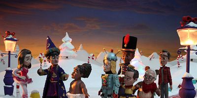 poster de la série L'incontrôlable Noël d'Abed