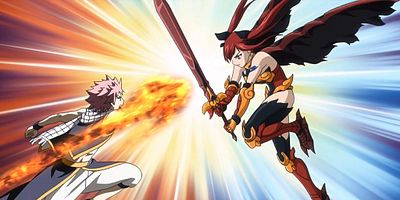 poster de la série Natsu contre Erza