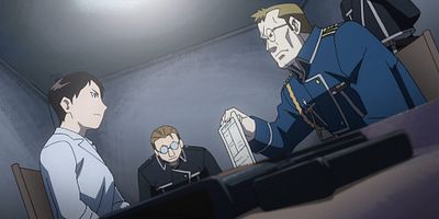 poster de la série La flamme froide