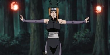 poster de la série L’utilisatrice de Shakuton ! Pakura du village caché du sable