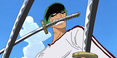 poster de la série Un célèbre chasseur de pirates. Zoro, le sabreur errant !