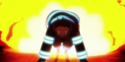 poster de la série Shinra Kusakabe s'engage dans la Fire Force